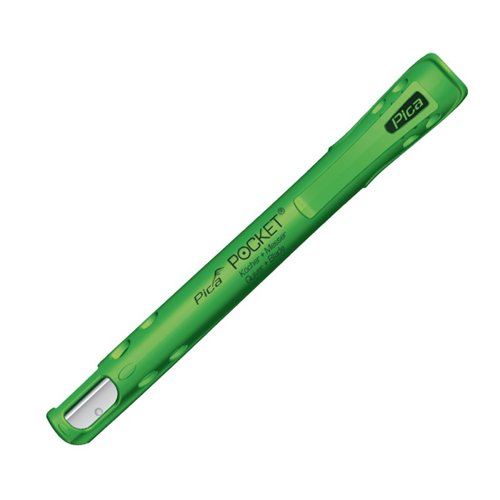 Étui porte-crayon avec taille-crayon, Pica Pocket, boîte de 10
