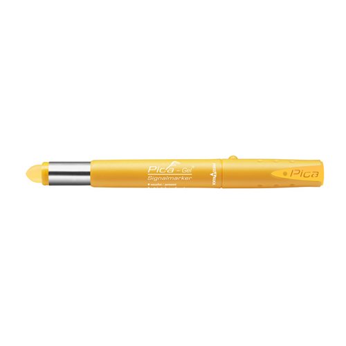 Gelmarker voor natte oppervlakken, Pica GEL Signal, geel