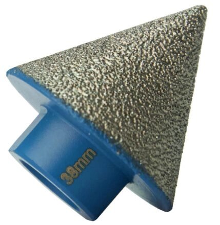 Conische diamantfrees voor porseleinsteen, Diam Industries FPX38, Ø 2 tot 38 mm, aansluiting M14