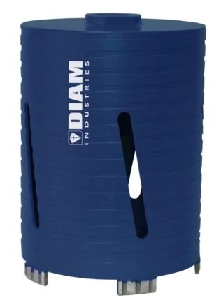 Couronne diamantée à sec pour béton, Diam Industries SD5, Ø 38 mm, longueur utile 150 mm, raccord M16 femelle
