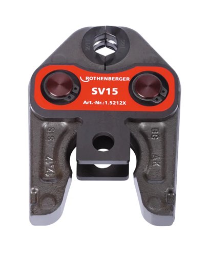 Persbek, Rothenberger Standard, profiel V, Ø 15 mm