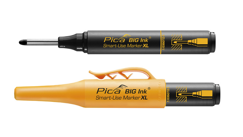 Permanente marker voor diepe gaten, Pica BIG-Ink Smart-Use XL, zwart