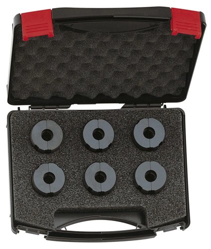 Koffer met persinzetstukken, Virax, profiel TH, Ø 16-20-26 mm