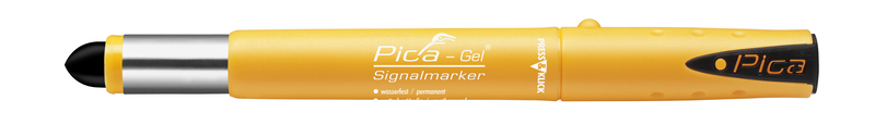 Marqueur gel pour surfaces humides, Pica GEL Signal, noir