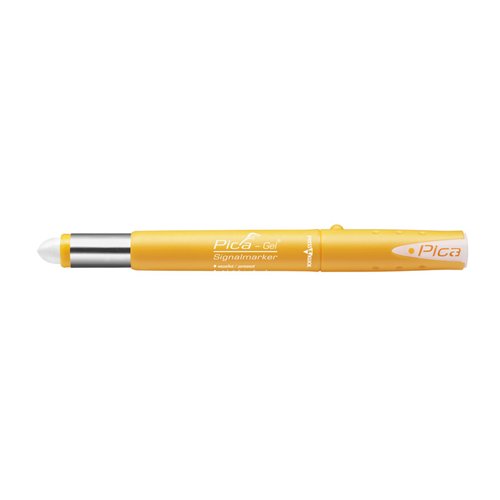 Gelmarker voor natte oppervlakken, Pica GEL Signal, wit